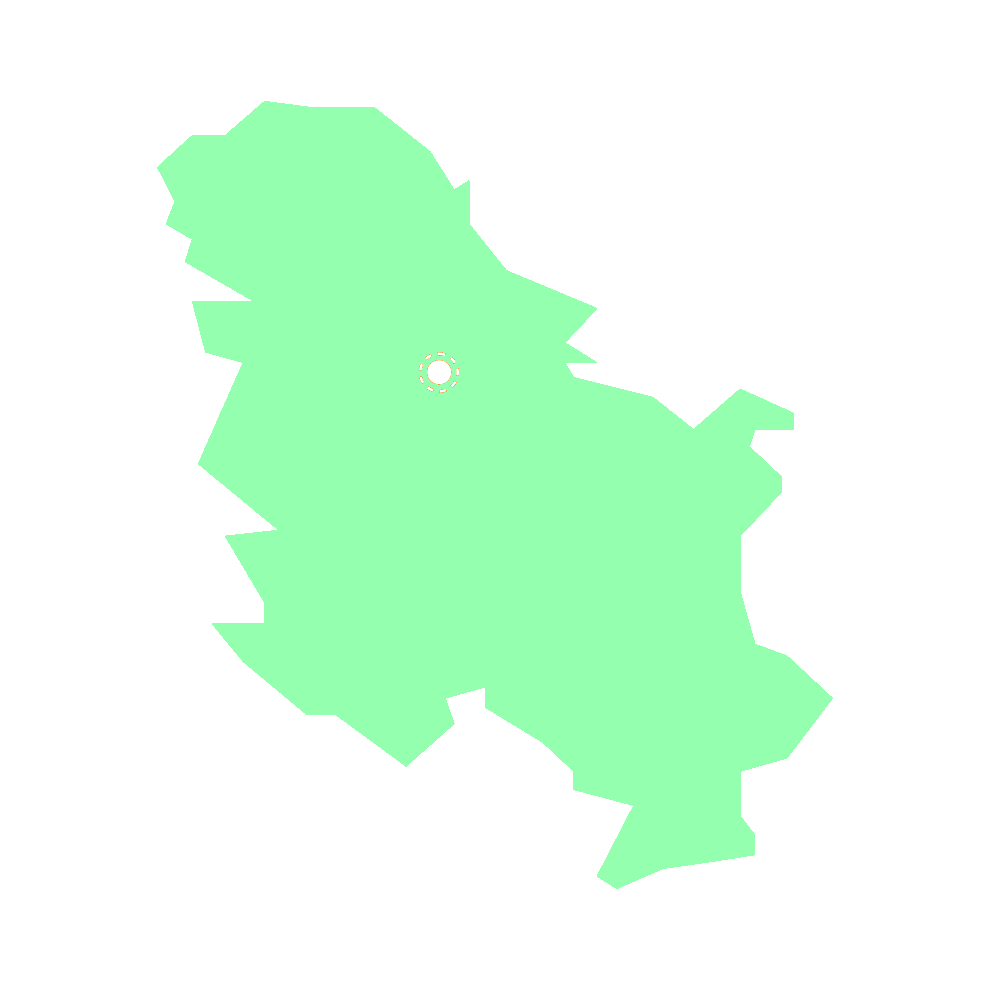 Serbia-Belgrade Map