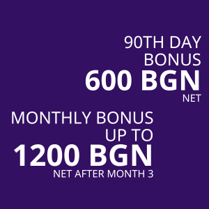 ARRISE Sofia, Bulgaria - Monthly Bonus and 90 day bonus